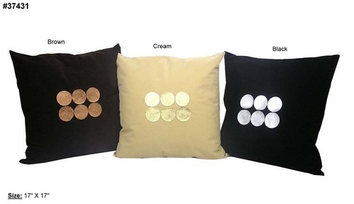 Pu Leather Cushion Covers By BINNY EXPORTS