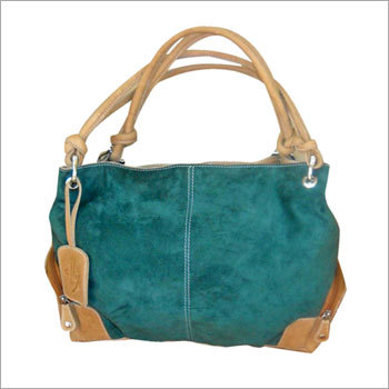 Green Suede Bag