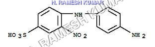 2-Nitro-4-Amino Diphenylamine-2 Sulfonic Acid (2 Nadapsa) Cas No: 135-11-5