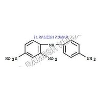 2-nitro-4-amino Diphenylamine-2 Sulfonic Acid - Industrial Grade, Reddish Brown Powder, Minimum 97.50% Purity, Soluble In Dilute Alkaline Soda Solution