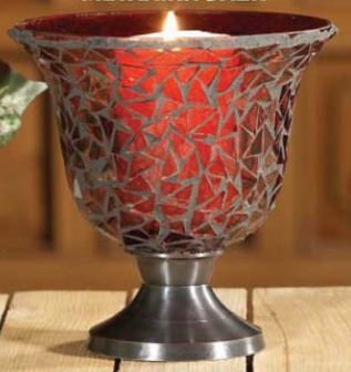 Decorative Glass Candle Holder