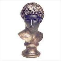 Aluminium Carved Statue - Color: Golden