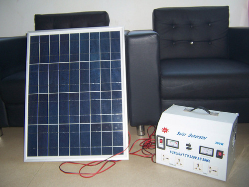 White Solar Generator