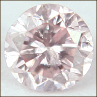 0.06 CT FANCY PINK I1 ROUND LOOSE DIAMOND