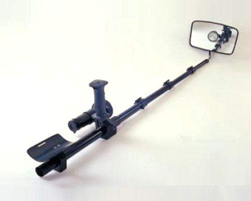 Telescopic extension mirror