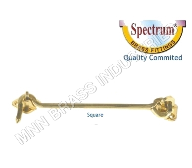 Brass Square Gate Hooks