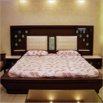 Wooden Handcrafted Bed