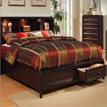 Wooden Hand Carved Bed