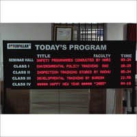 Led Display Boards - Acrylic, 7.8 Kg, 3.0" Character Size | 100,000 Hours Lifetime, Store 100 Messages, Remote & Pc Control, 26 Modes