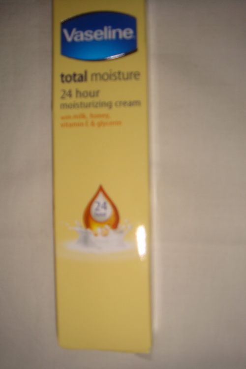 Vaseline Moisturising Cream Bottle