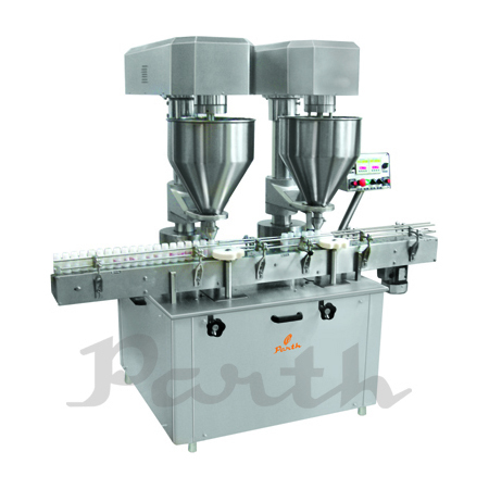 Double Head Auger Filling Machine