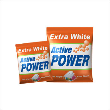 Active Power Detergent Powder - Lime Scent, Orange Color, 20gm-1kg | Biodegradable, Deep Clean, Bright Clothes