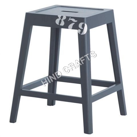 Industrial Iron Stool