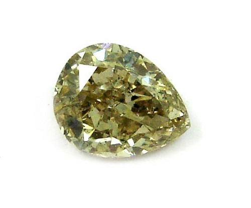 1.17 CT FANCY BROWN PEAR SHAPE LOOSE DIAMOND