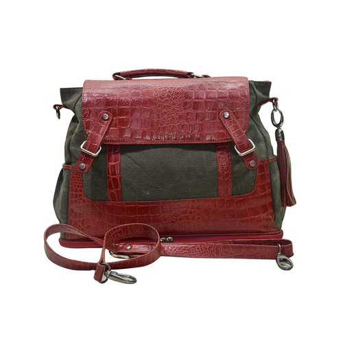 Canvas Bag Leather