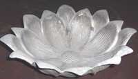 Antique Aluminium Bowl - Color: Silver