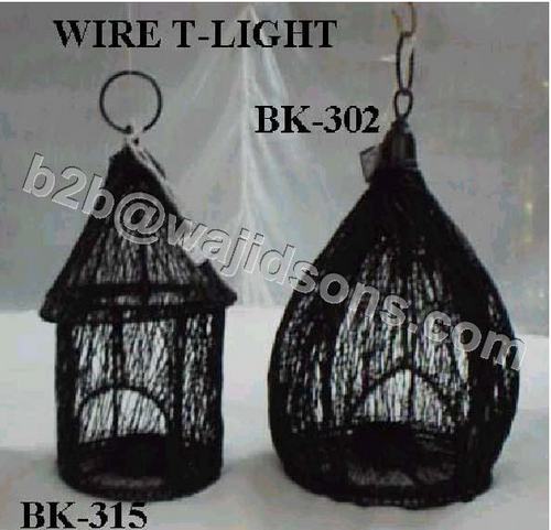 Hanging Wire Cage Black