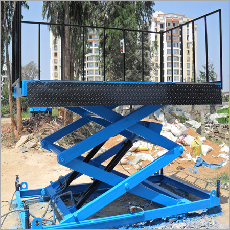 Hydraulic Goods Lift 2 Channel Guide