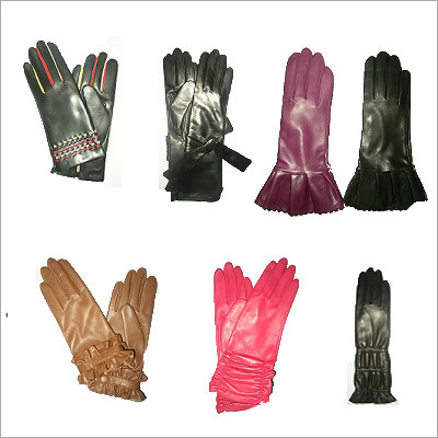 Gloves - Leather, Multiple Sizes, Black | Slip-On Closure, Warmth, Protection, Comfort, Durability, Style, Softness, Flexibility, Fabric Lining