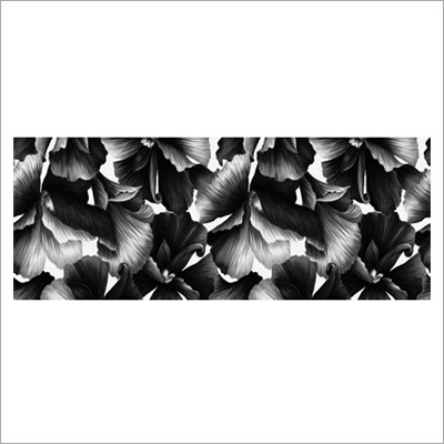 Digital Print Silk-Wool Floral Scarf