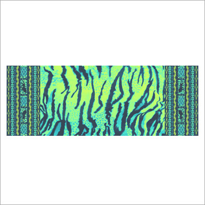 Digital Print Cashmere Blend Scarf