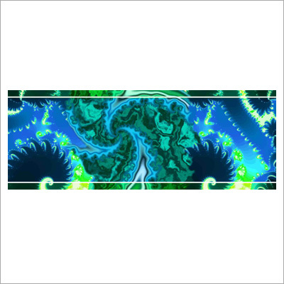 Dream Machine Digital Print Silk-Wool Scarf