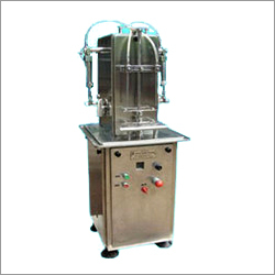 Semi Automatic Twin Nozzle Filling Machine