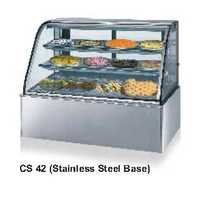 Bend Glass Display Showcase - Cold - Celfrost - CS-43 - SS BASE
