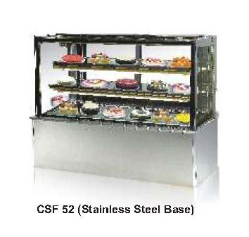 Display Showcse - Flat Glass Cold - Celfrost - CSF-52 - SS Base