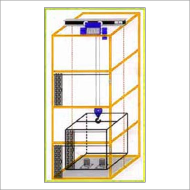 Material Handling Equipment - Steel, 3x2x4 M, 1.5 Kw | Space Saving, Easy Access, Order Picking, Inventory Control, Fast Retrieval, Modular Design