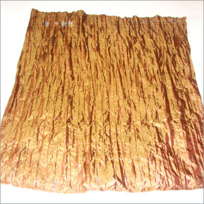 Fabrics Crinkling
