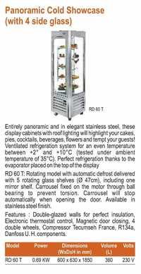 Panoramic Display Showcase - Roller Grill - RD-60 T