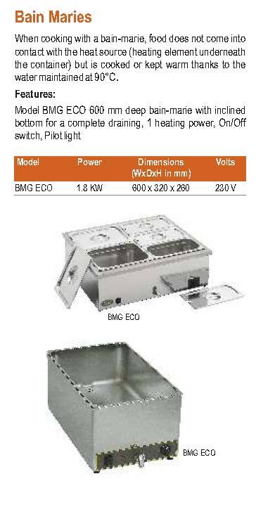 Bain Marie Roller Grill Bmg Eco