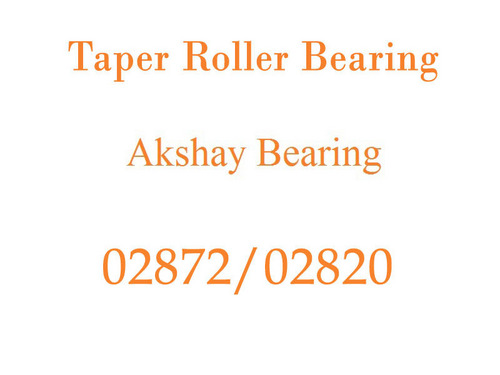 Tapered Roller Bearings 02872/02820