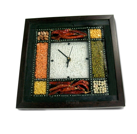 Grain Wall Clock