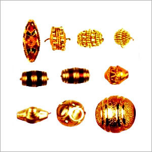 Brass Enamel Beads