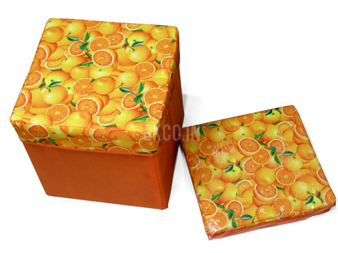 Folding Storage Stool