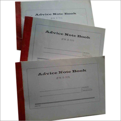 Advice Note Book