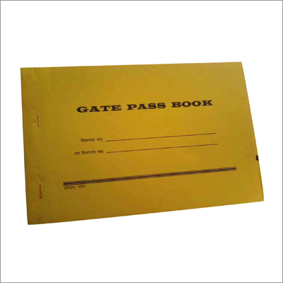 Gate Pass Book