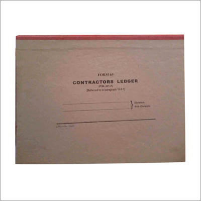 Contractors Ledger