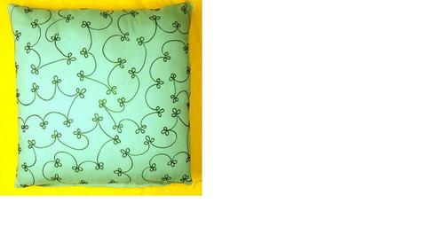 Embroidered cushion cover