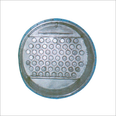 Distillation Column Segment With Bubble Caps