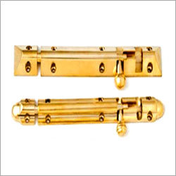Brass Flower Tower Bolt