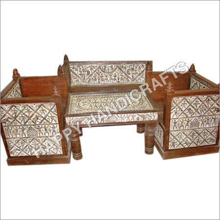 Antique Wooden Sofa