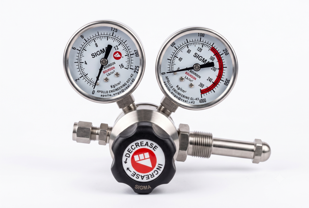 Double Stage Gas Regulator