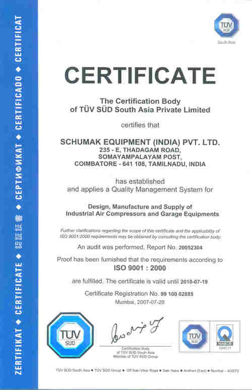 ISO CERTIFICATE