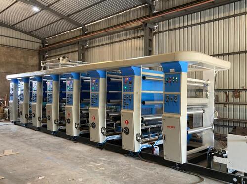 8 Colour Rotogravure High Speed Machine