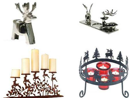 Antique Decorative Candle Holders