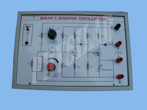 Wein Bridge Oscillator Application: For Electronics Lab Practical Purpose