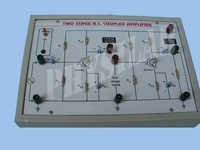 Two Stage RC Coupled Transistor Amplifier